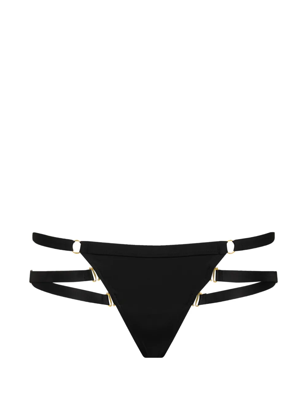 Maison Close Fatale string bikini bottom - Nero