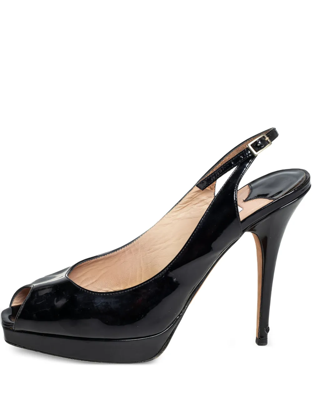 Jimmy Choo Pre-Owned sandalias con tacón de 120mm | negro | Image 1