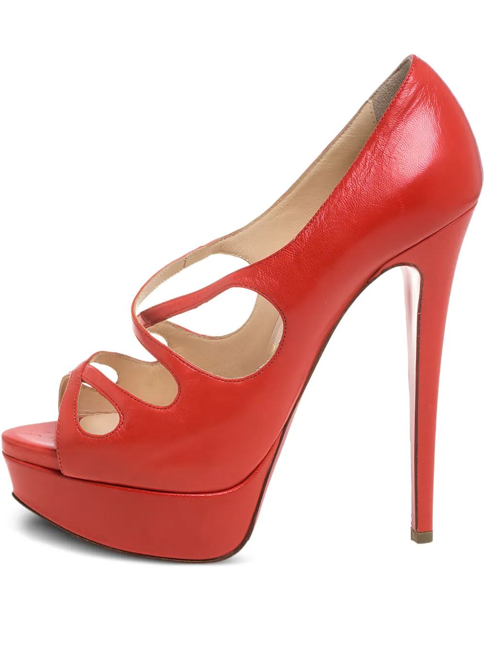 Christian Louboutin Pre-Owned 2023 140mm Mademoi pumps - オレンジ Christian Louboutin Pre-Owned 2023 140mm Mademoi pumps - オレンジ