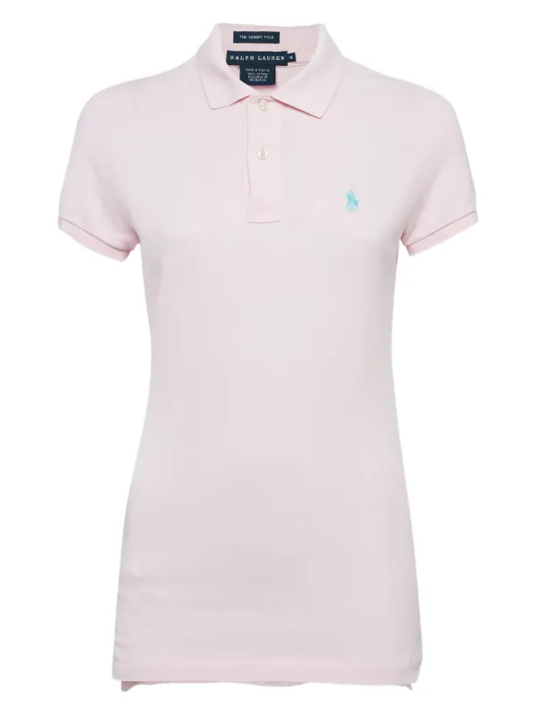 Polo Ralph Lauren Vintage pre-owned Cotton Polo Shirt Pink