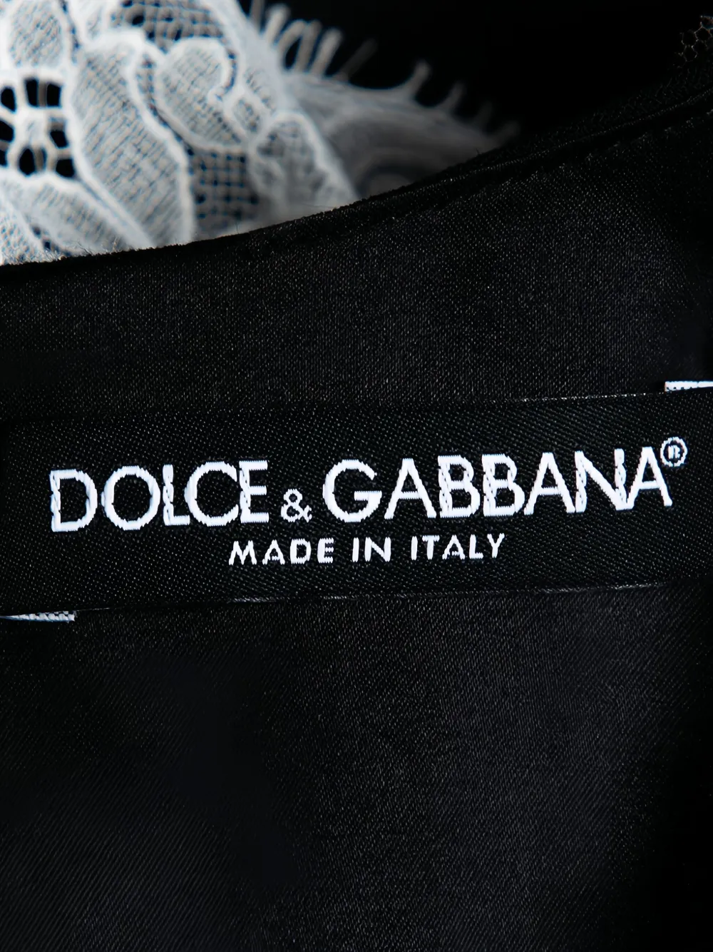 DOLCE & GABBANA Pre-owned Crystal-embellished Dress In Black