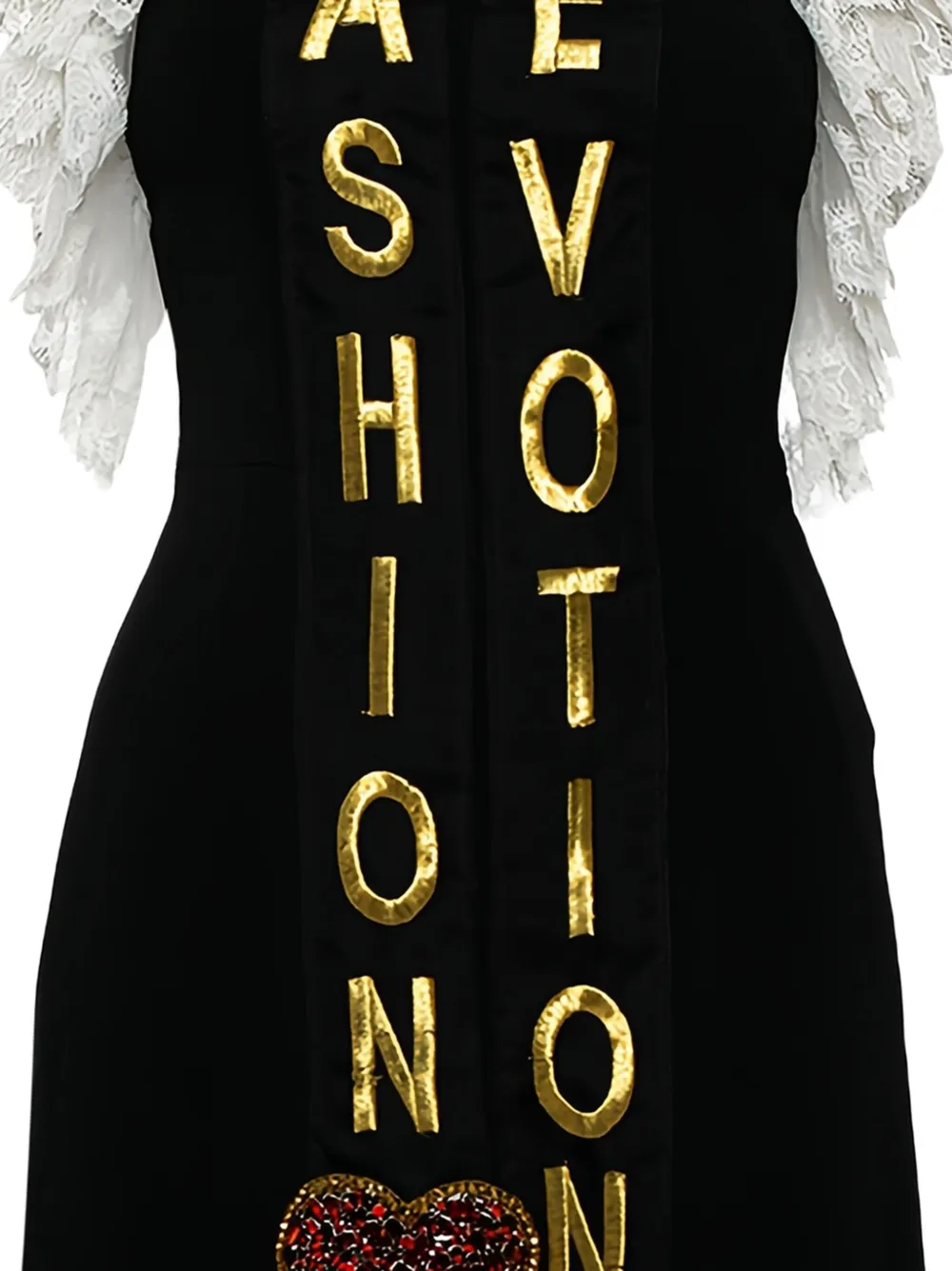 Dolce & Gabbana Pre-Owned Jurk verfraaid met kristallen - Zwart