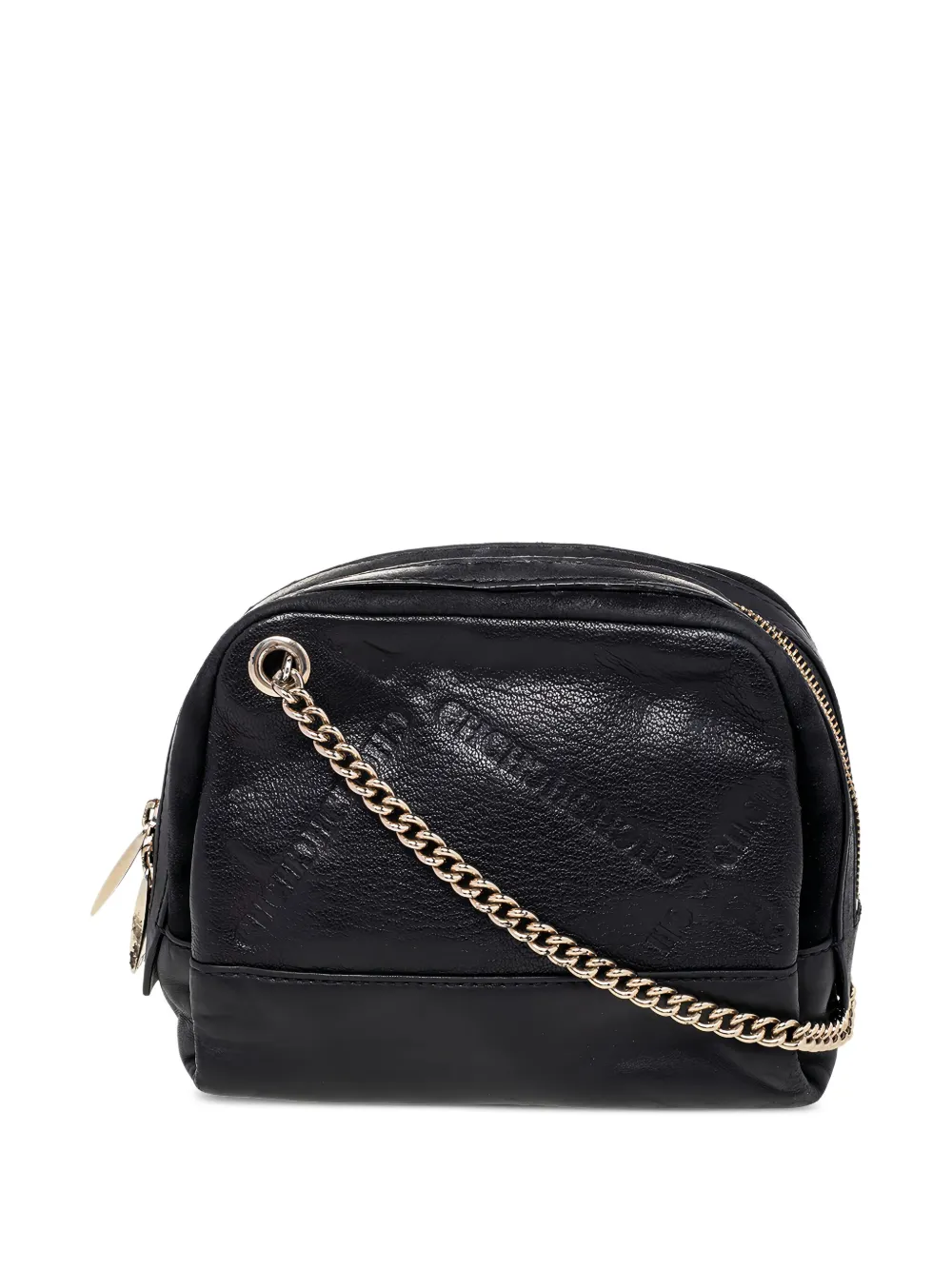 Carolina Herrera Vintage pre-owned logo-embossed leather crossbody bag | Image 2