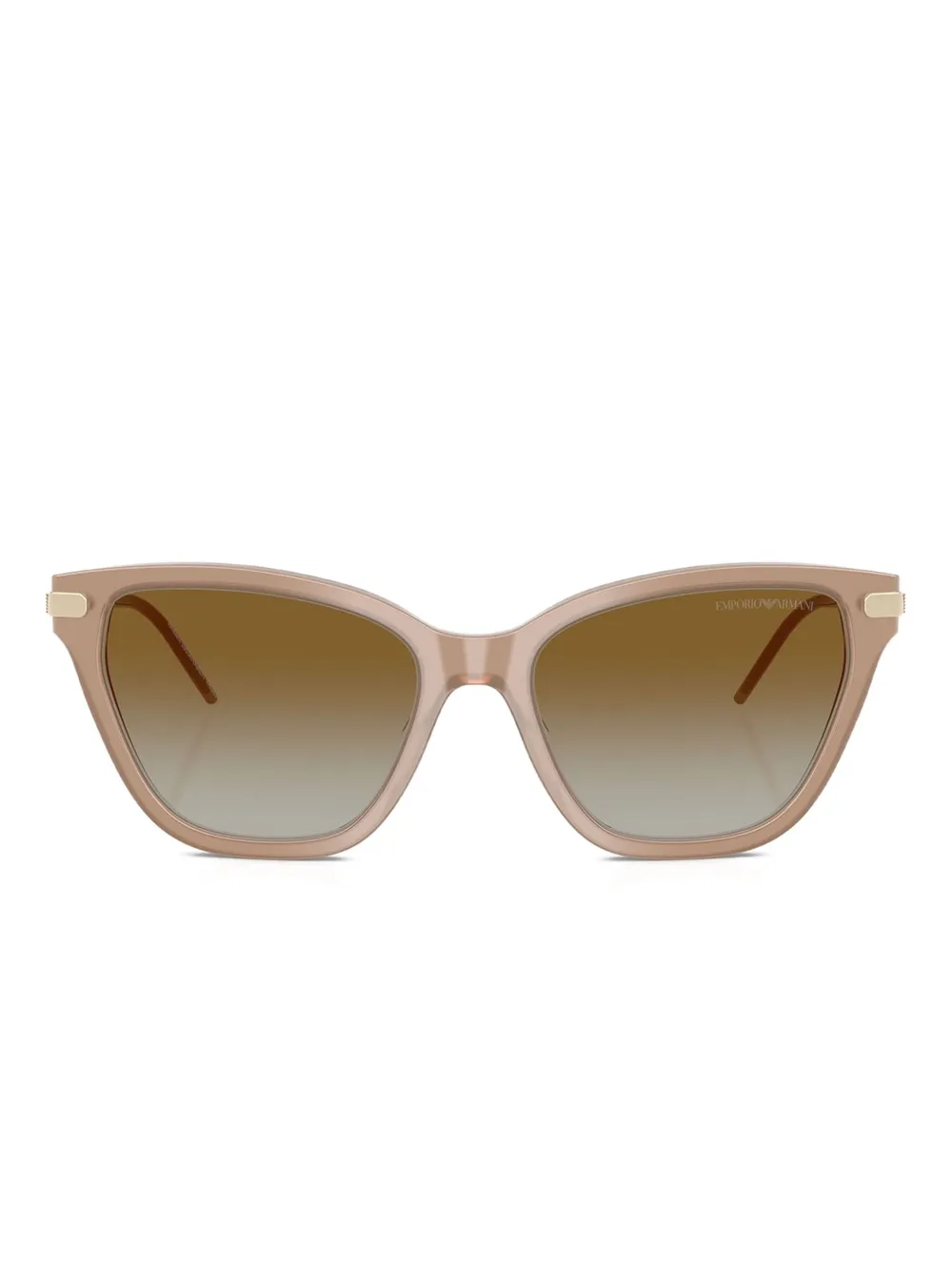 Emporio Armani Occhiali da sole cat-eye - Marrone