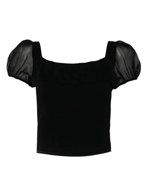 Emporio Armani Pre-Owned top con mangas farol