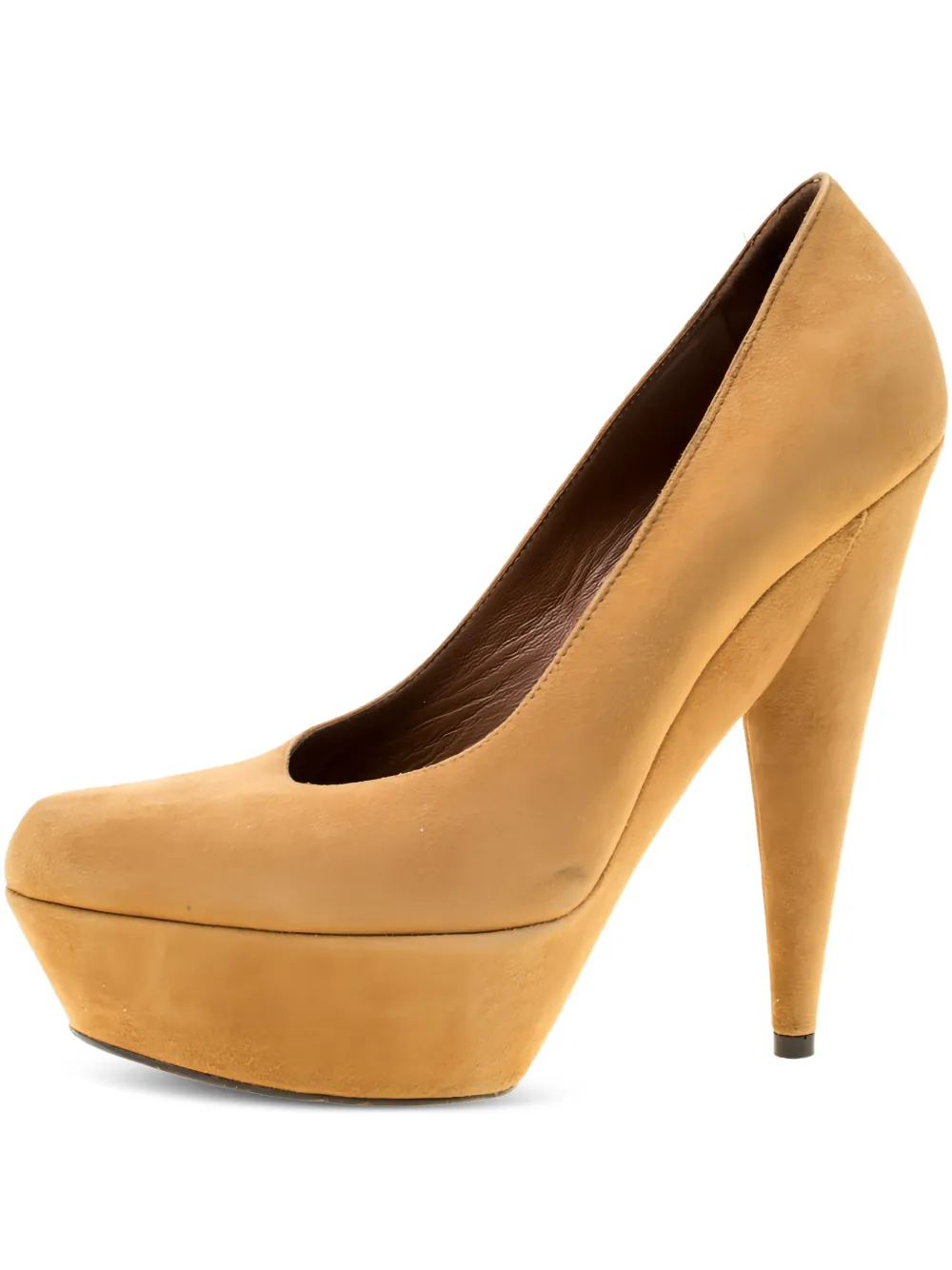 Saint Laurent Pre-Owned 150mm Aliama pumps | Neutrals | Image 1