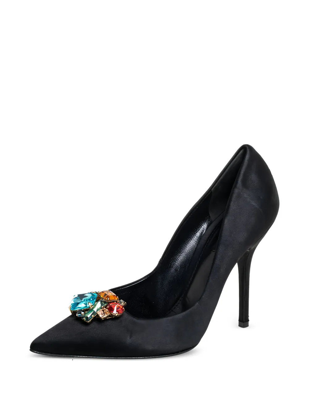 Dolce & Gabbana Pre-Owned 110mm satin Jewel pumps | Image 2