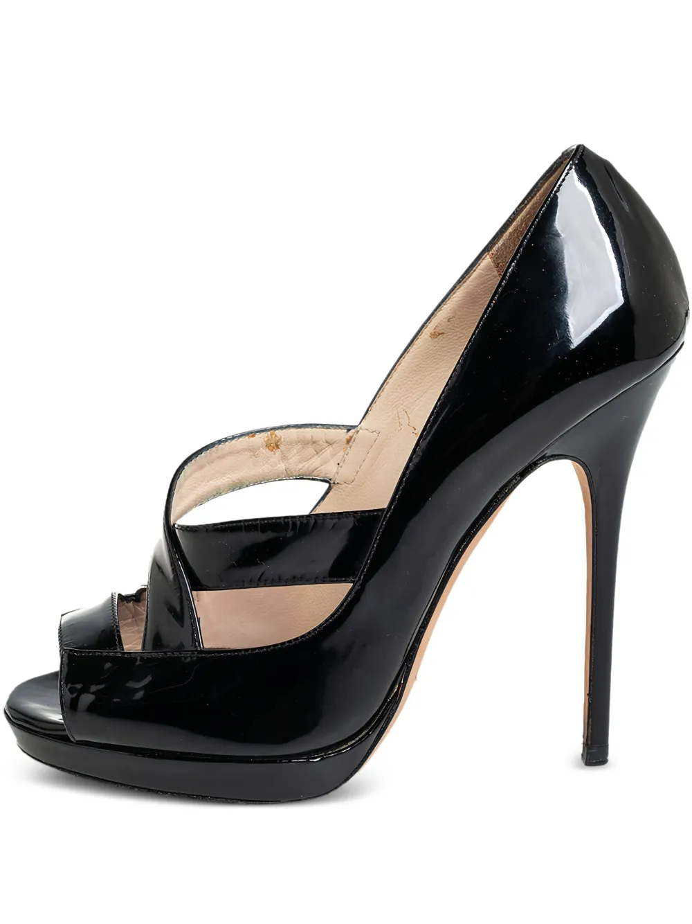 Jimmy Choo Pre-Owned zapatillas Gesture con tacón de 115mm | negro | Image 1