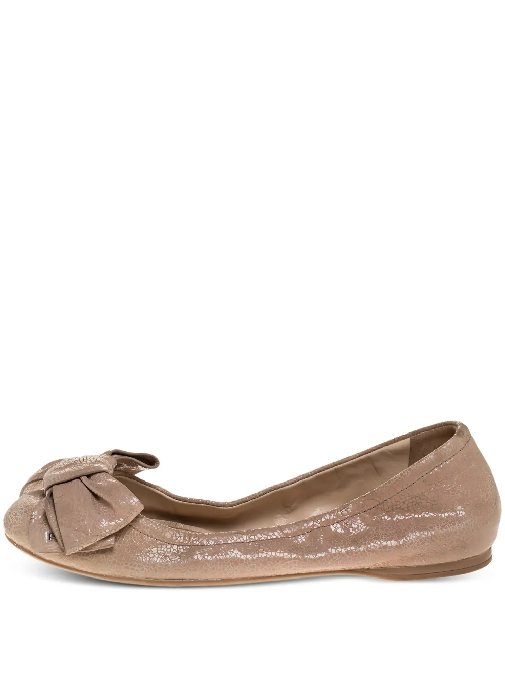 bow-embellished ballet flats