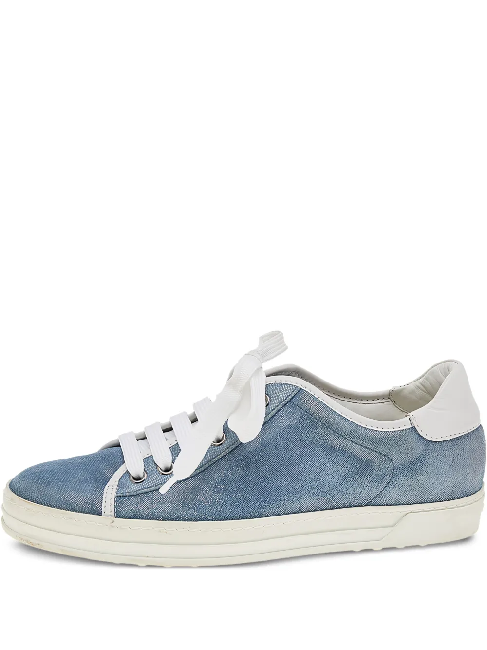 Tod's Vintage glitter sneakers | Blue | Image 1