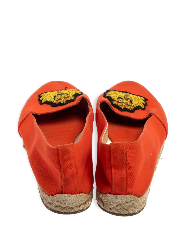 Christian Louboutin Pre-Owned Embroidered Flat Espadrilles  display picture 2