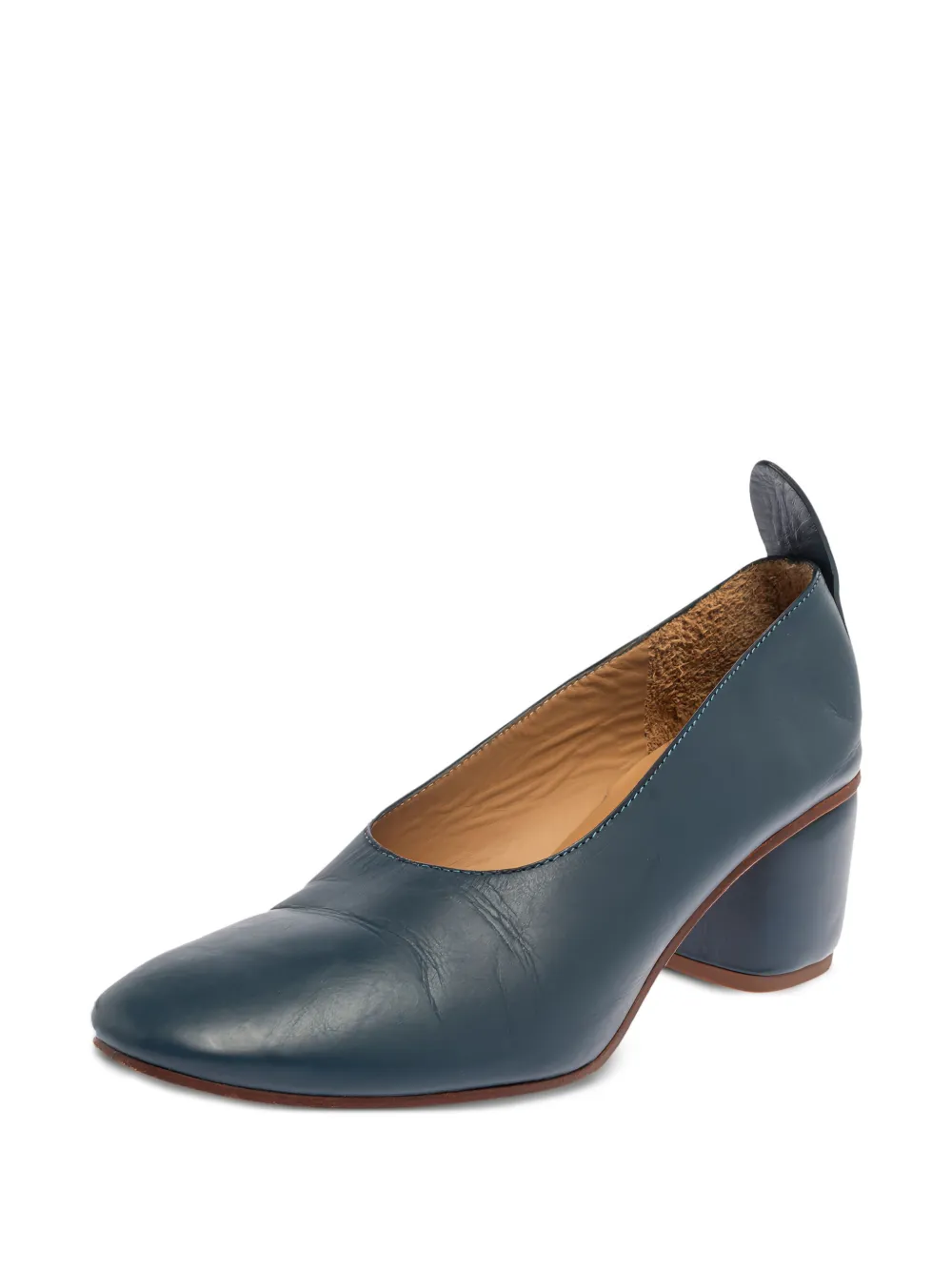 JOSEPH 60mm block-heel leather pumps | Image 2