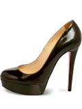 Christian Louboutin Pre-Owned 130mm Bianca pumps - Green