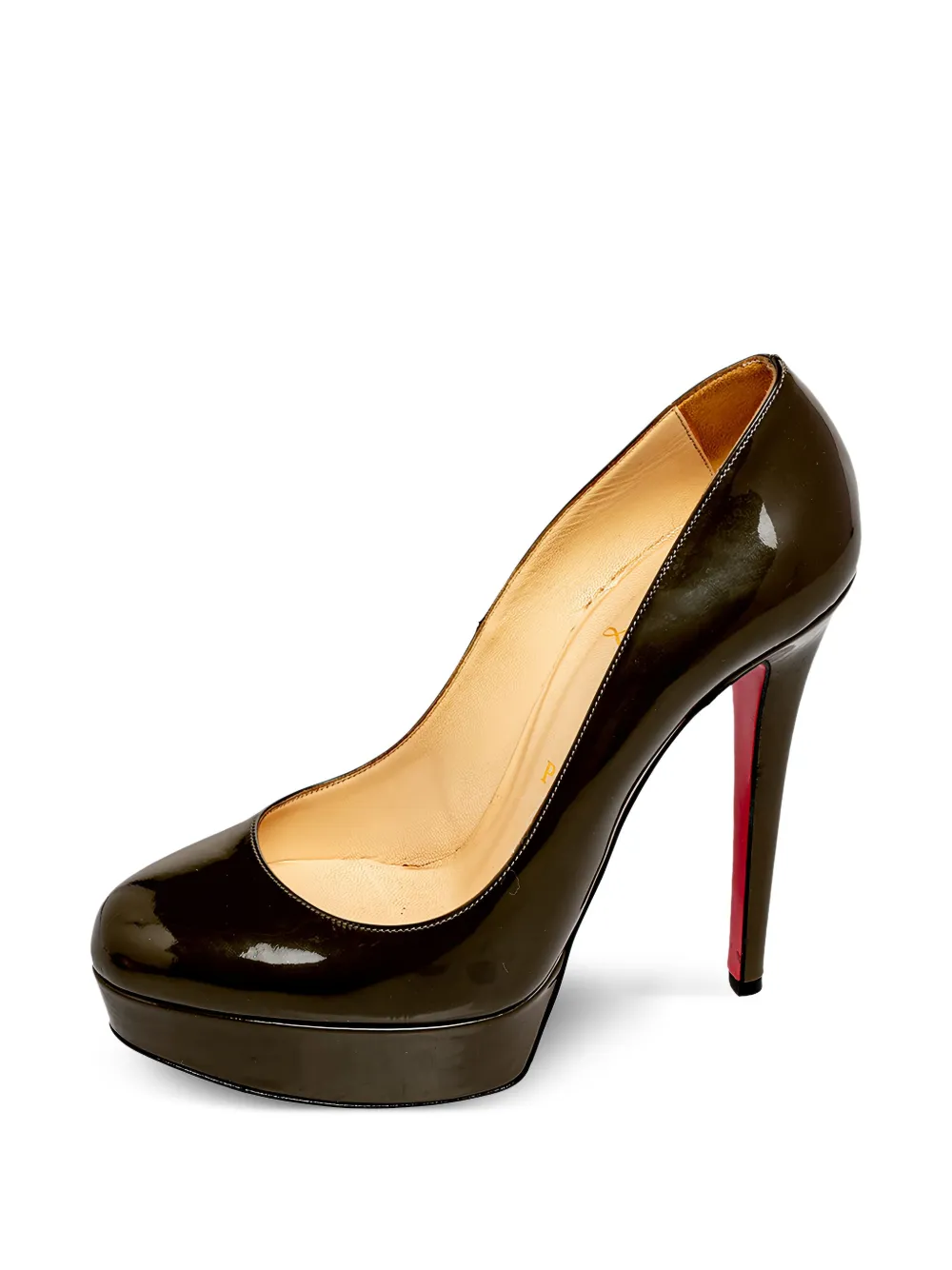 Christian Louboutin Pre-Owned 130 mm Bianca pumps - Groen