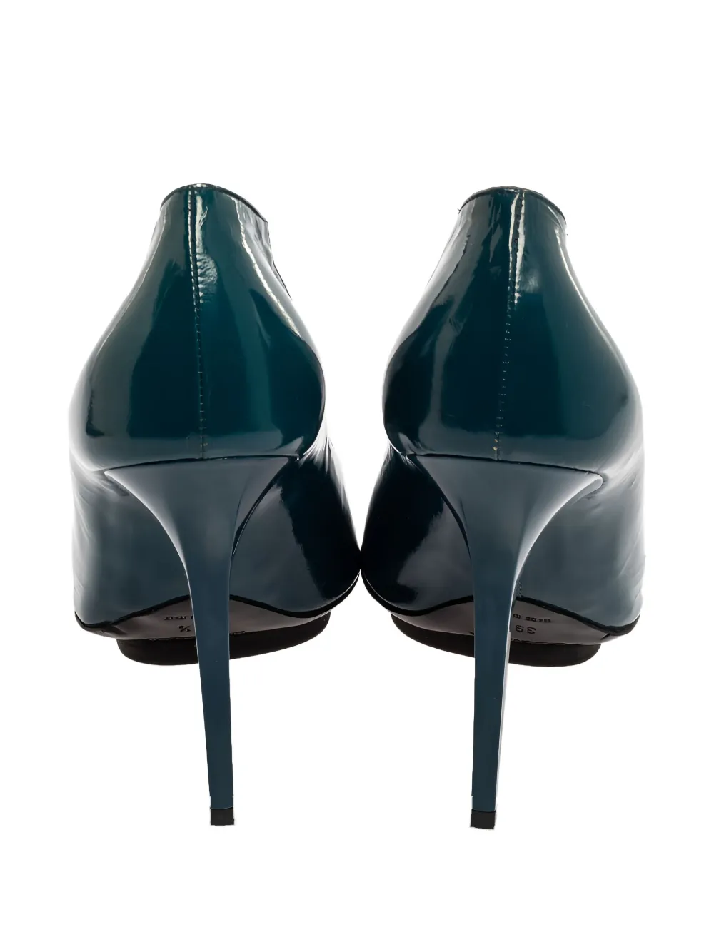 Balenciaga Pre-Owned 110 mm pumps met open neus en hak - Blauw