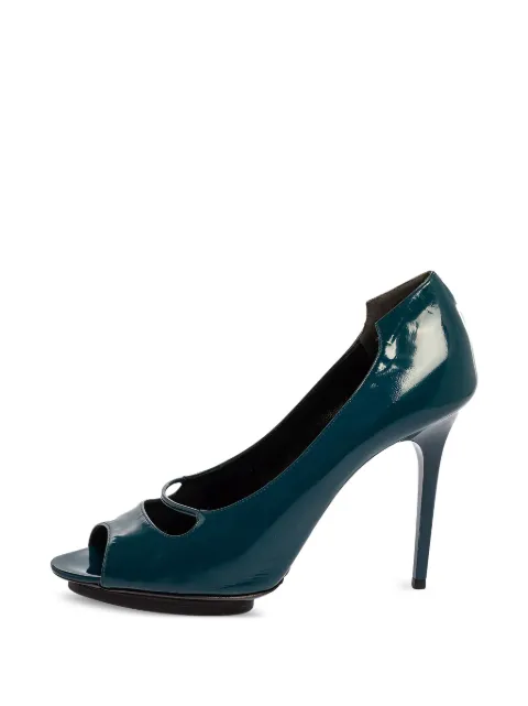 Balenciaga Pre-Owned 110mm peep-toe heeled pumps
