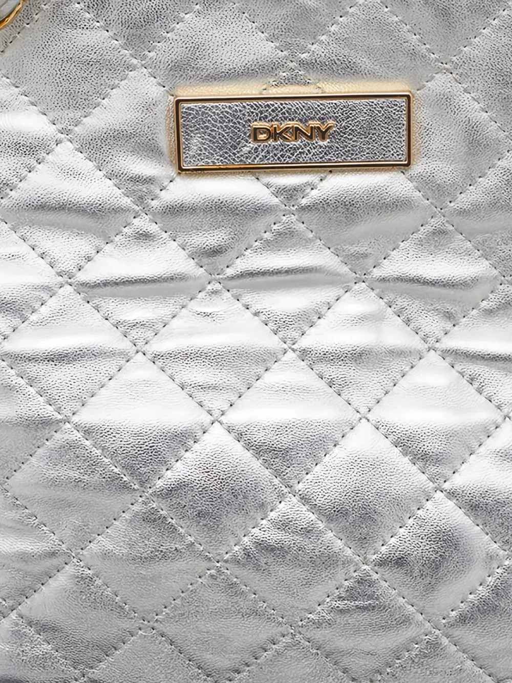 Pre-owned Dkny Vintage Quilted Shoulder Bag