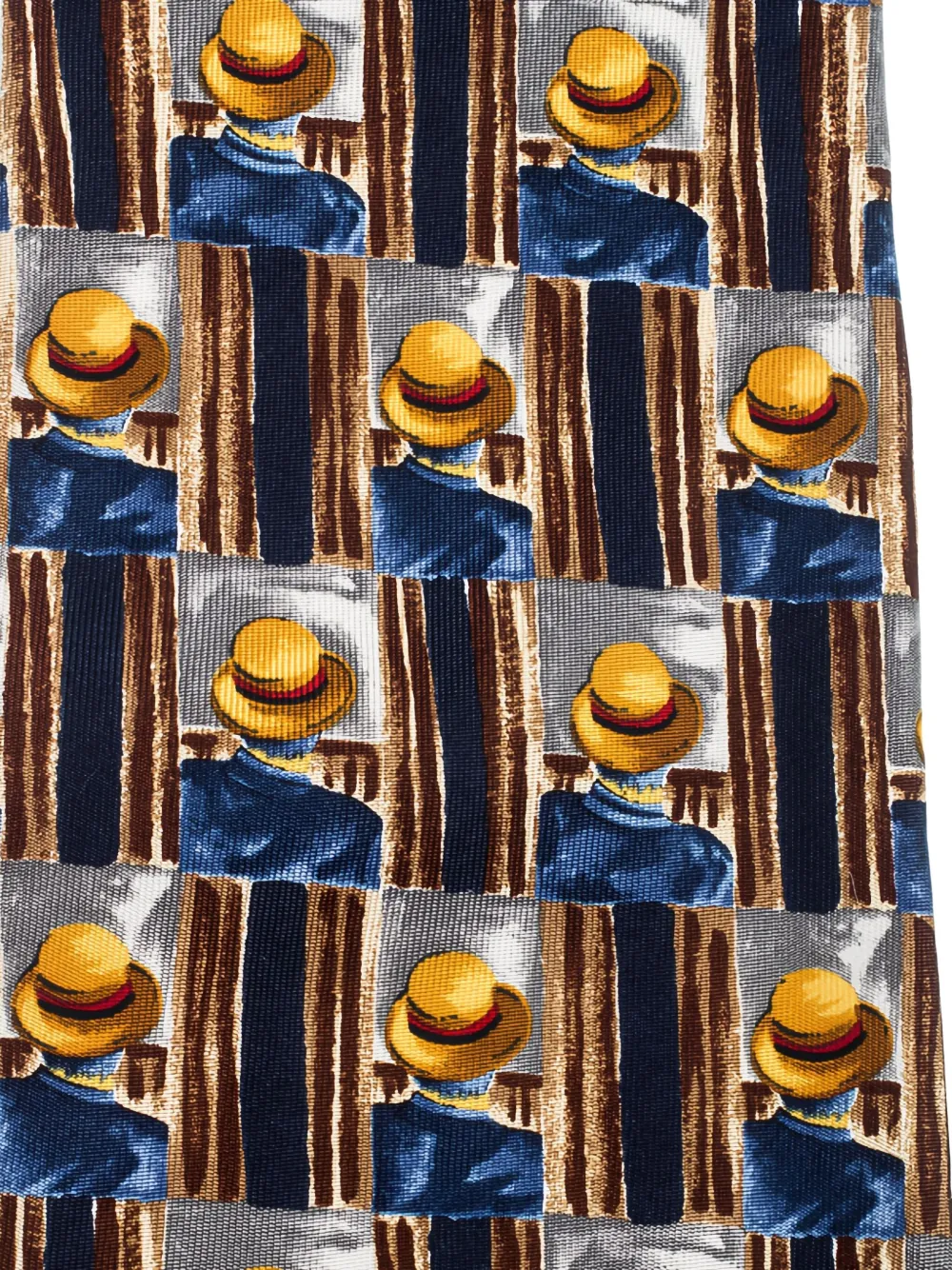 Pre-owned Dunhill Patterned Silk Tie
