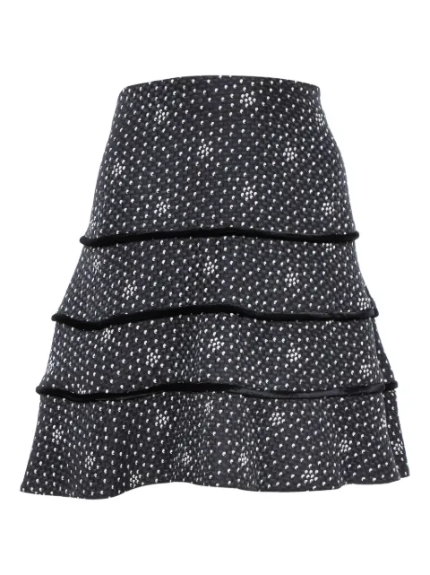 Emporio Armani Pre-Owned ruffled midi skirt 
