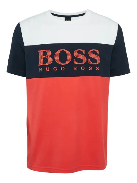 BOSS logo-print T-shirt