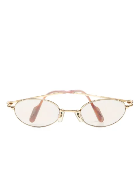 Cartier 1990-2010s zonnebril met rond montuur