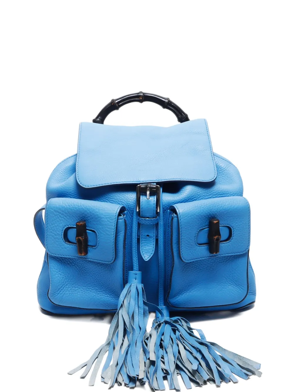 Gucci Pre-Owned mochila Bamboo 2000-2015 | azul | Image 1