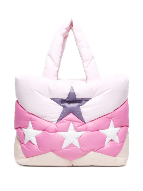 Miu Miu Pre-Owned 2000-2015 padded tote bag