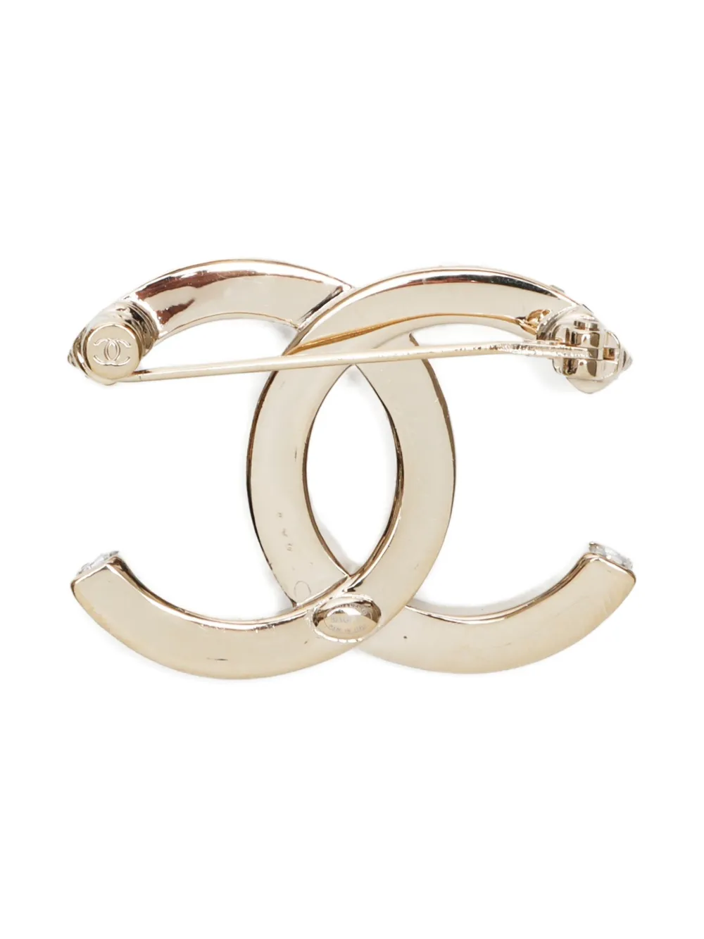 CHANEL Pre-Owned 2023 interlocking CC brooch | Image 2