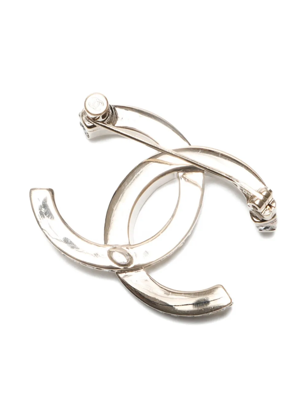 Pre-owned Chanel 2023 Interlocking Cc Brooch