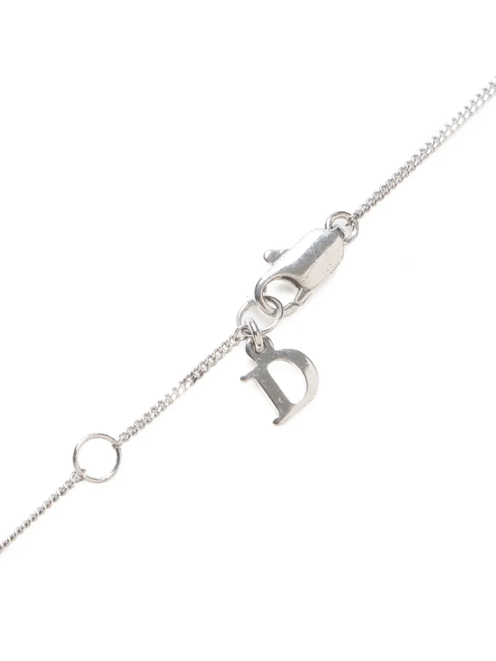 Christian Dior Pre-Owned 2010s ribbon-pendant necklace | Image 2