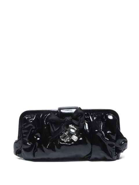 Miu Miu Pre-Owned شنطة كلاتش بلمسة مصقولة من عقد 2010