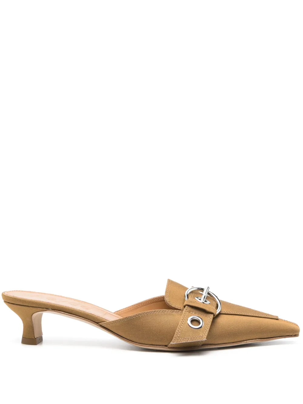 Aeyde 40mm Danielle mules | Brown | Image 1