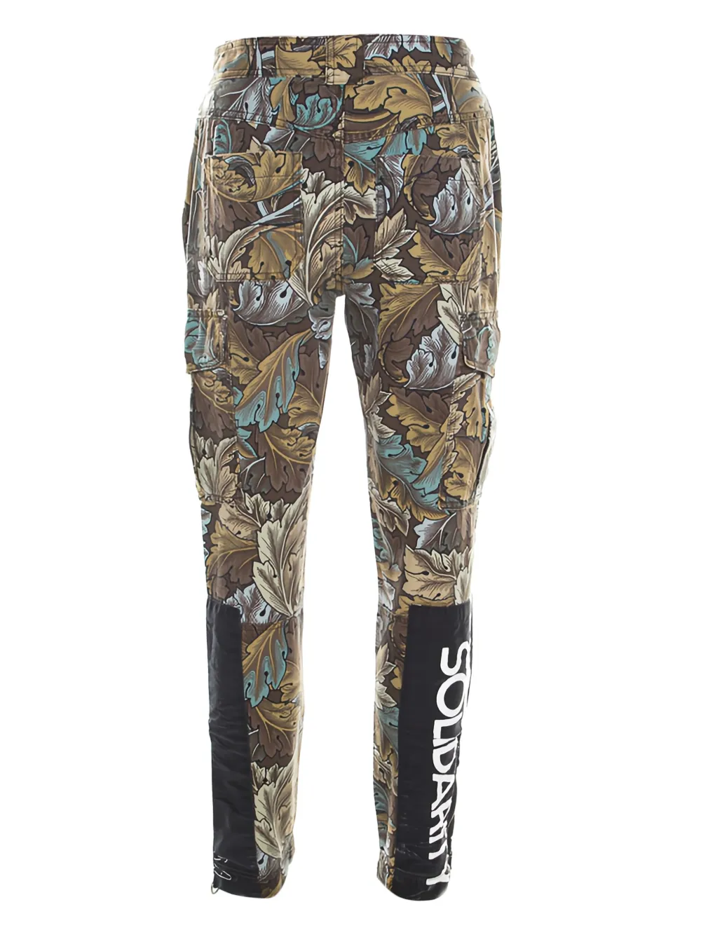 MARC JACOBS VINTAGE Pre-owned Acanthus-print Trousers In Brown