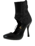 Prada Pre-Owned leather heeled boots - Black