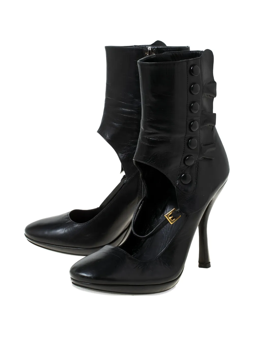 Prada Pre-Owned leather heeled boots | Ankle Boots | Image 2