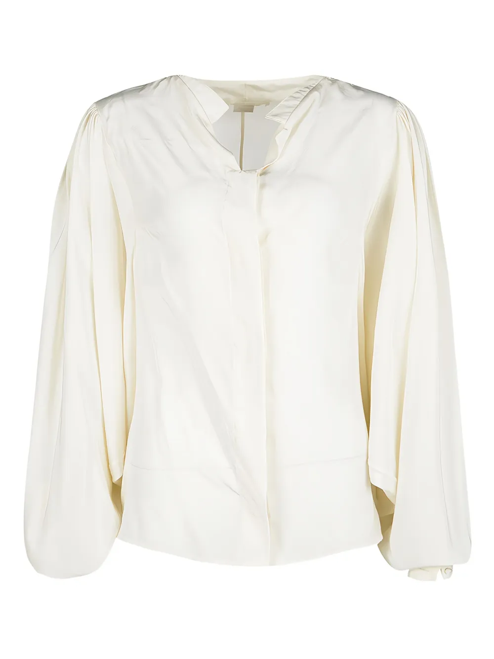 Antonio Berardi Vintage puff-sleeve shirt | Neutrals | Image 1