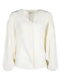 Antonio Berardi Vintage puff-sleeve shirt - Neutrals