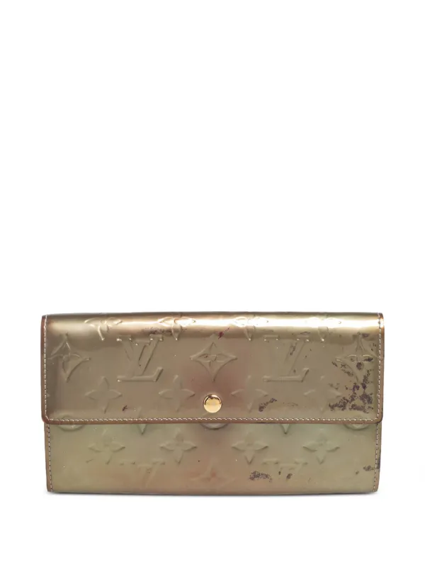 Louis Vuitton Pre-owned Sarah Wallet in Gold