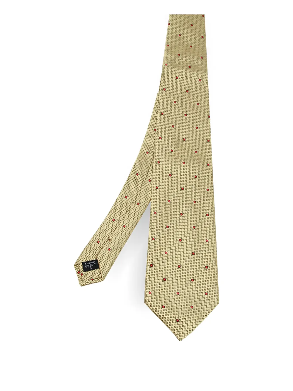 Dunhill Strukturierte Seidenkrawatte | Gold | Image 1