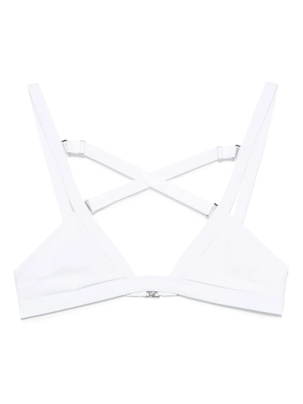 Maison Close Fatale bandeau bikinitop Wit