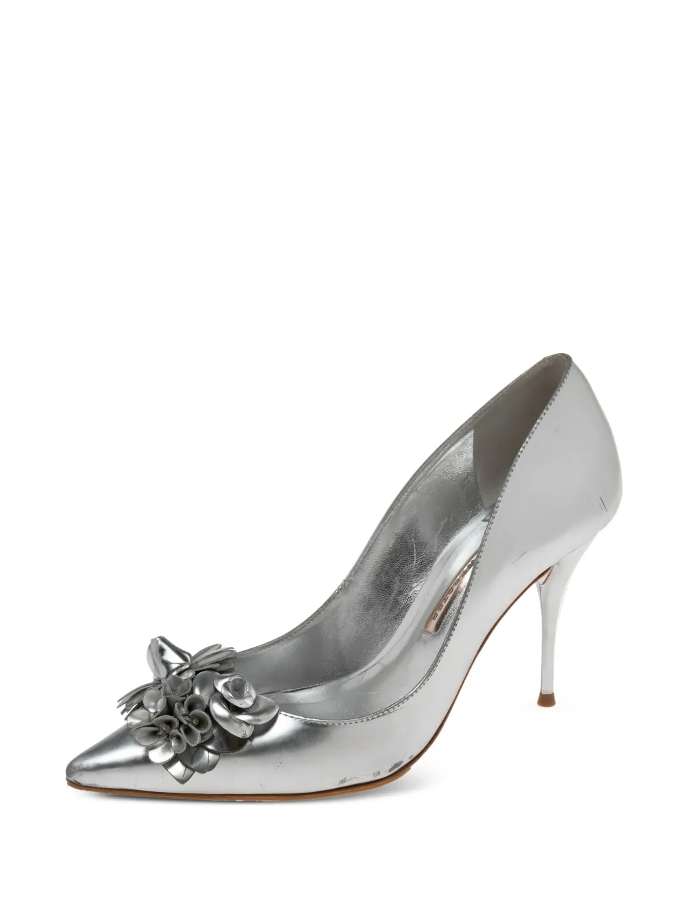 Sophia Webster escarpins Lilico pre-owned 100 mm à design métallisé | Image 2