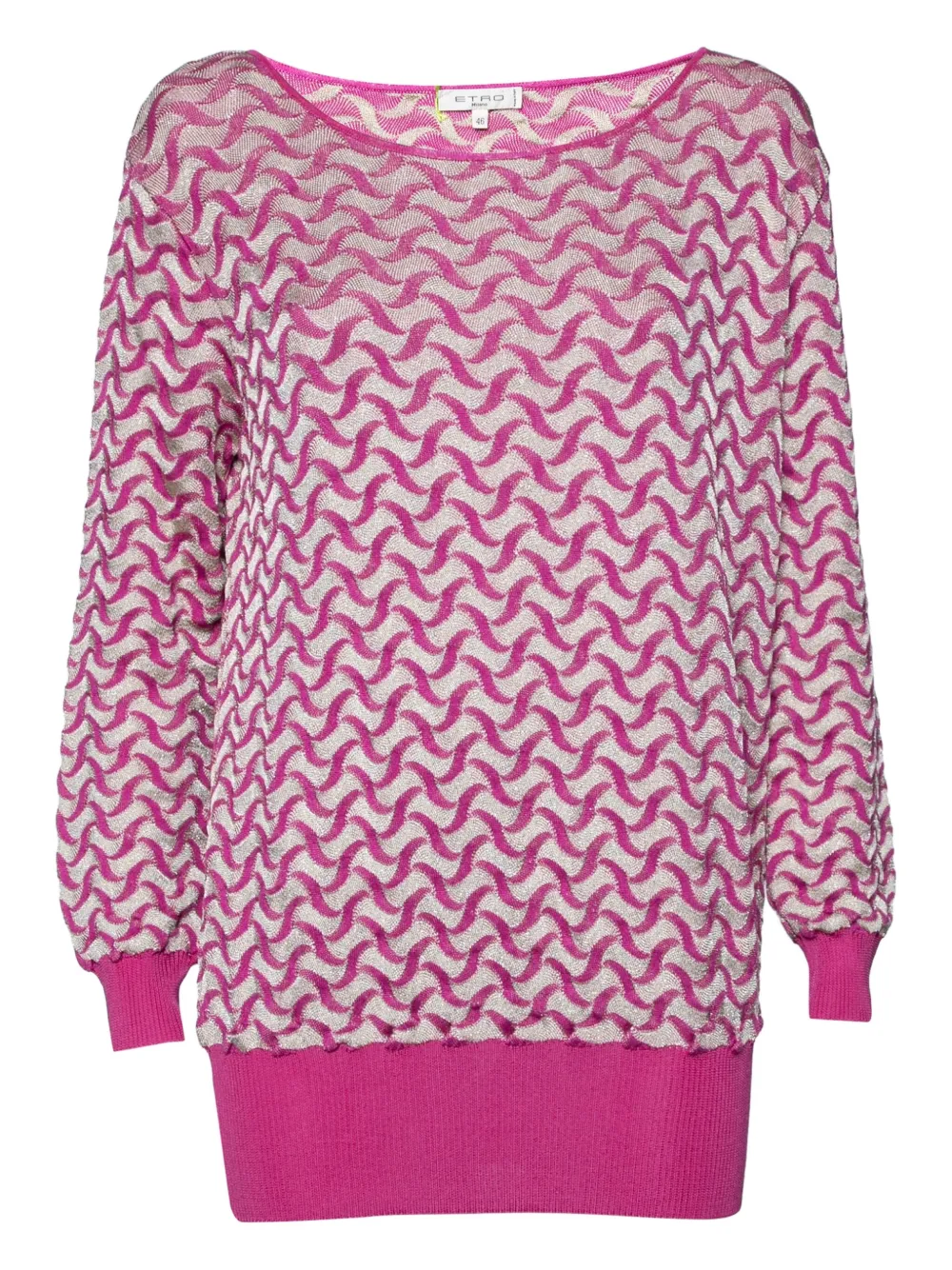 Etro Pre-Owned suéter tejido de lurex | morado | Image 1