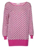 Etro Pre-Owned lurex-knit sweater - Purple