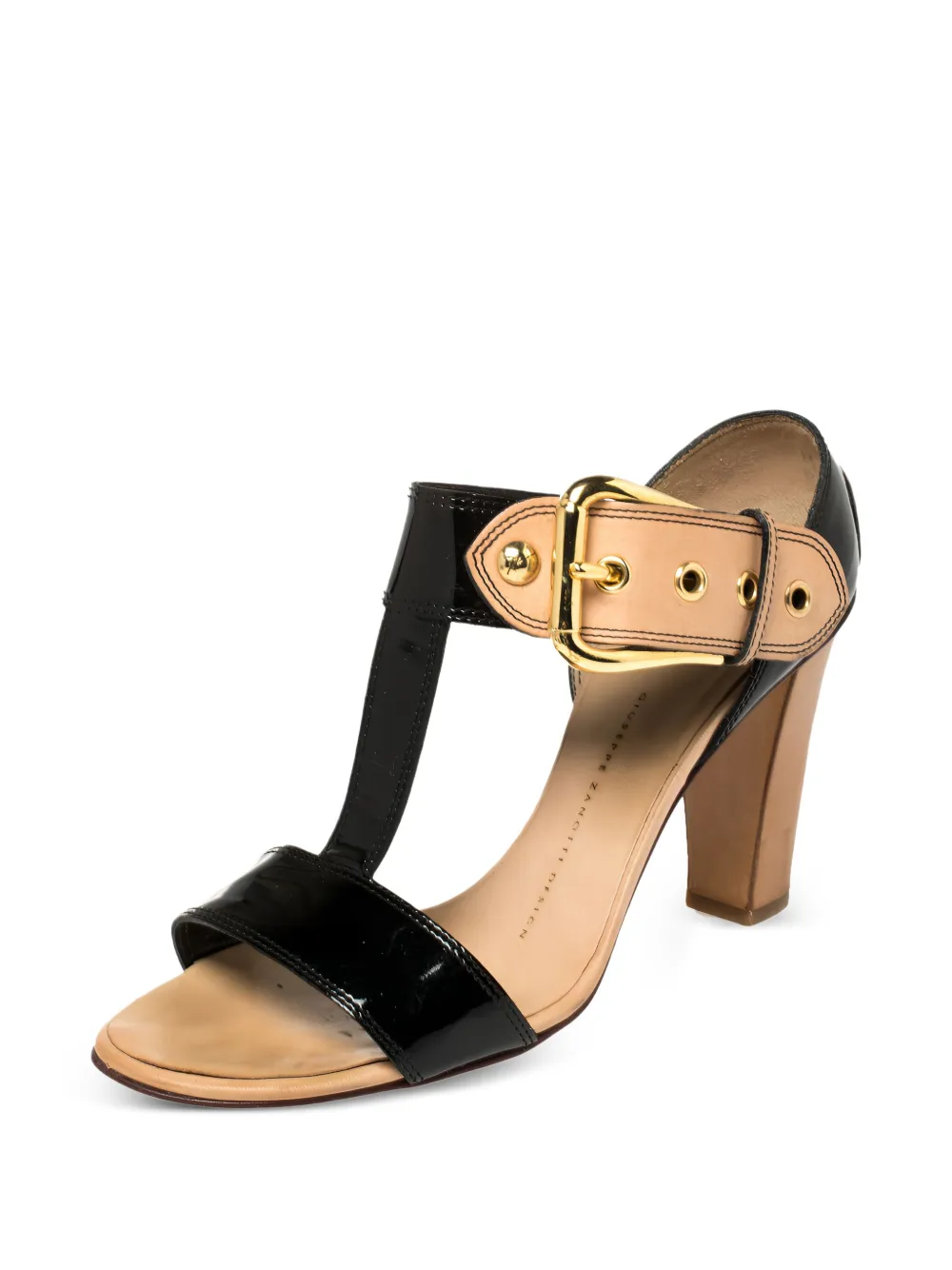 Giuseppe Zanotti Vintage 90mm patent-leather block-heel sandals | Heeled Sandals | Image 2