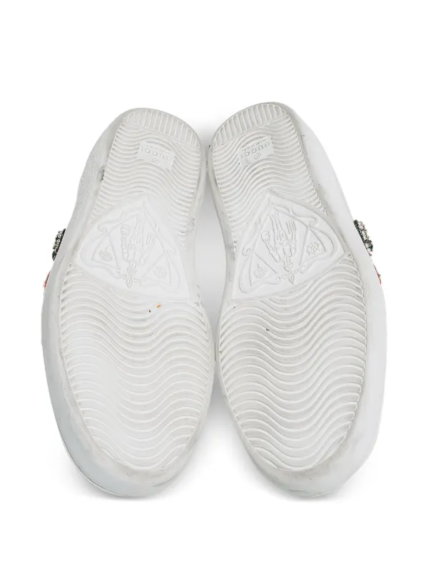 Gucci Pre-Owned エース エンブロイダリースニーカー | ホワイト