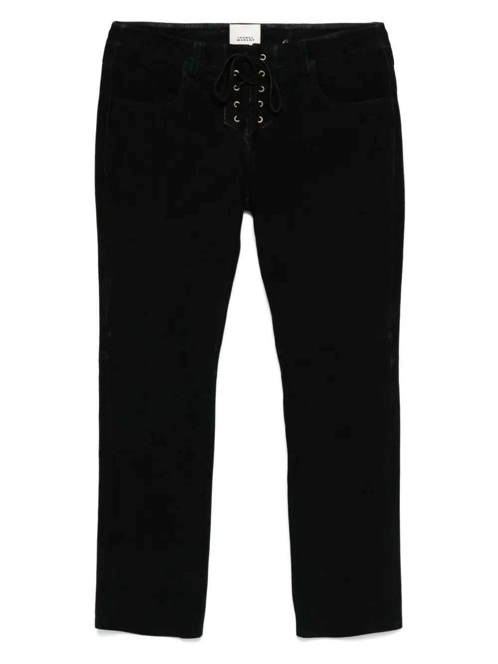 low-rise skinny trousers