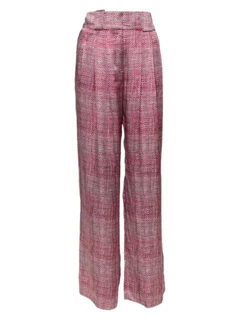 Emporio Armani Pre-Owned silk trousers