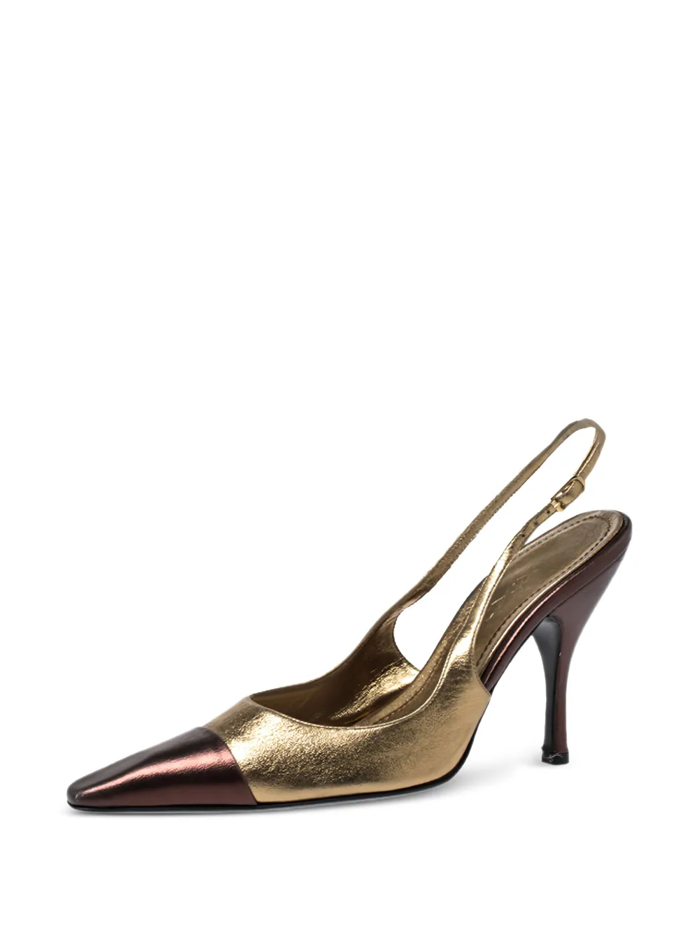 Casadei Vintage 100mm leather slingback pumps | Heeled Pumps | Image 2