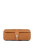 Brunello Cucinelli leather watch case - Neutrals
