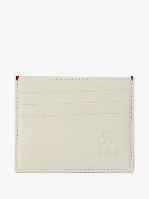 Brunello Cucinelli logo-debossed cardholder